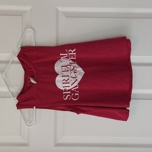 Womens xs spiritual gangster crop top